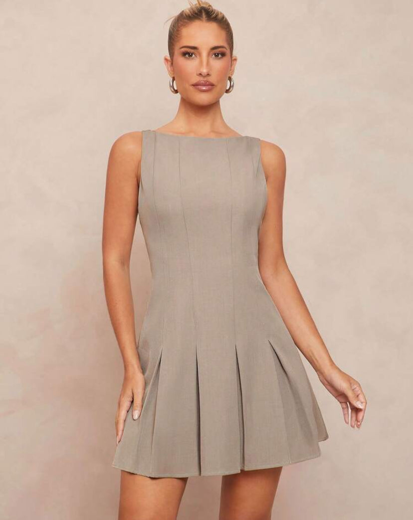 Vestido bruma de seda S25UQ010