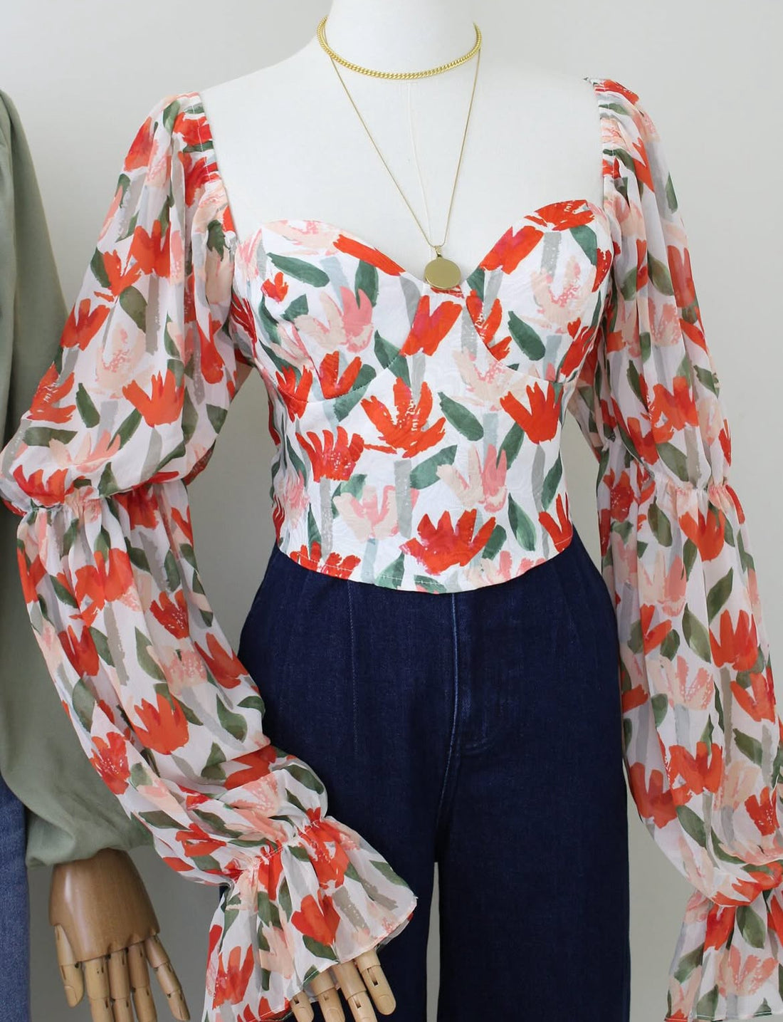 Blusa tropical J25SB03