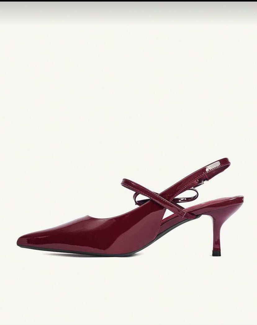 Tacones con lazo decorativo E26XV01