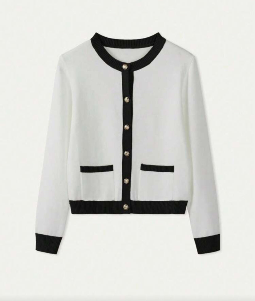 Suéter de cuello redondo E26XK02