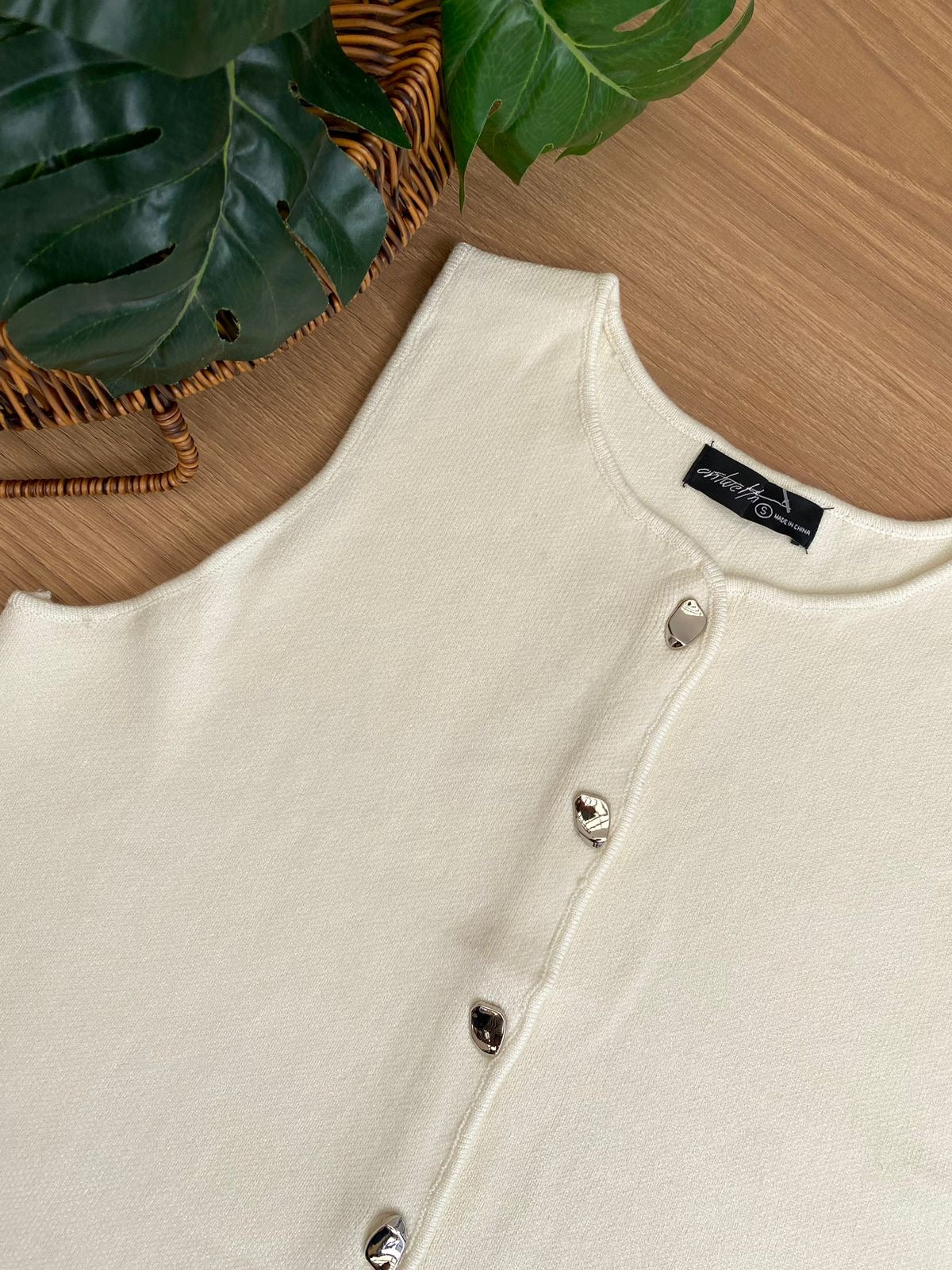 Blusa blanco luminoso O25VO06