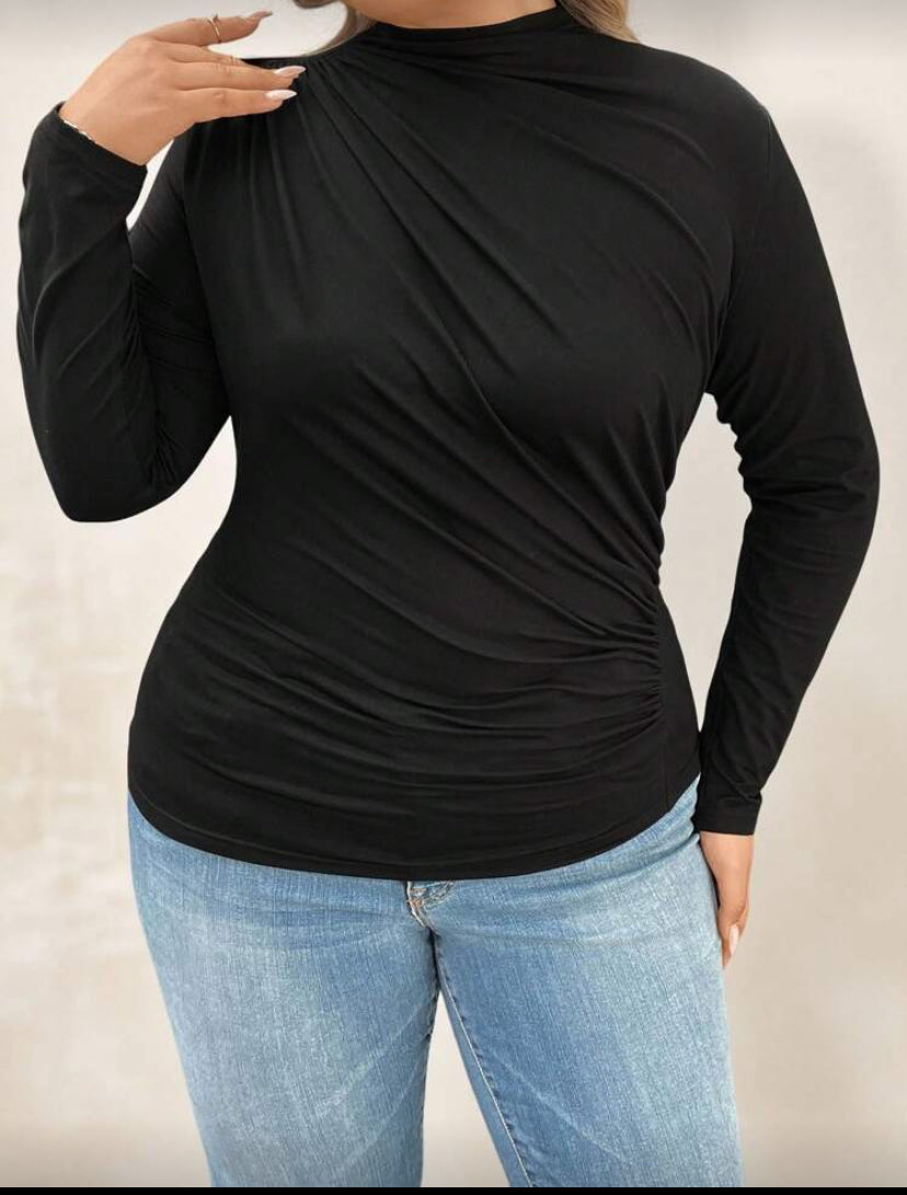 BLUSA DE TALLA GRANDE F26XZ09
