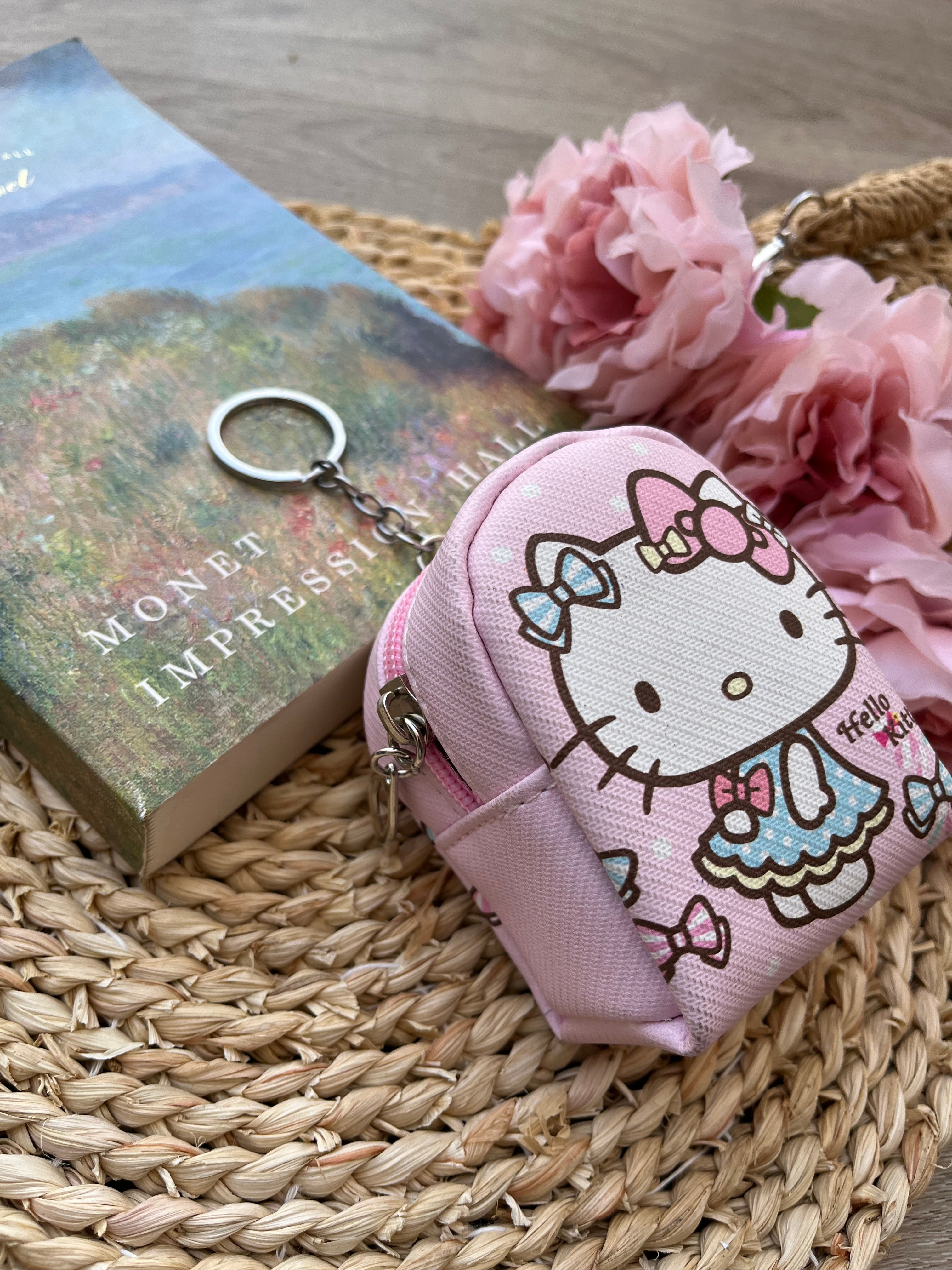 Cartera Llavero Destello rosa de Hello Kitty F25MU05