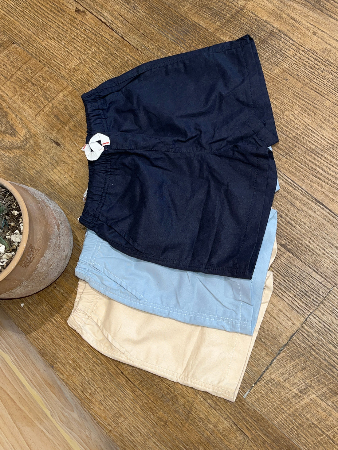 Tres piezas de pantalones cortos, casualesAQ03