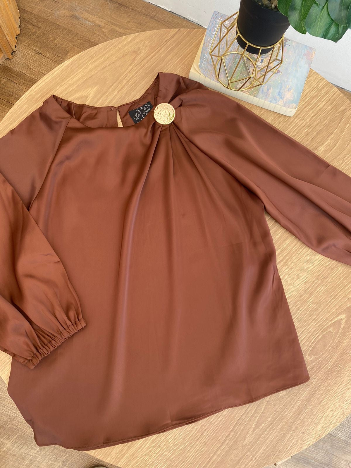 Blusa Café tentación O25VM04