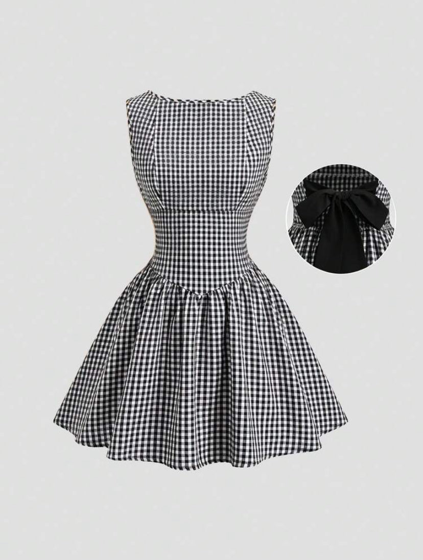 Vestido de cuadros