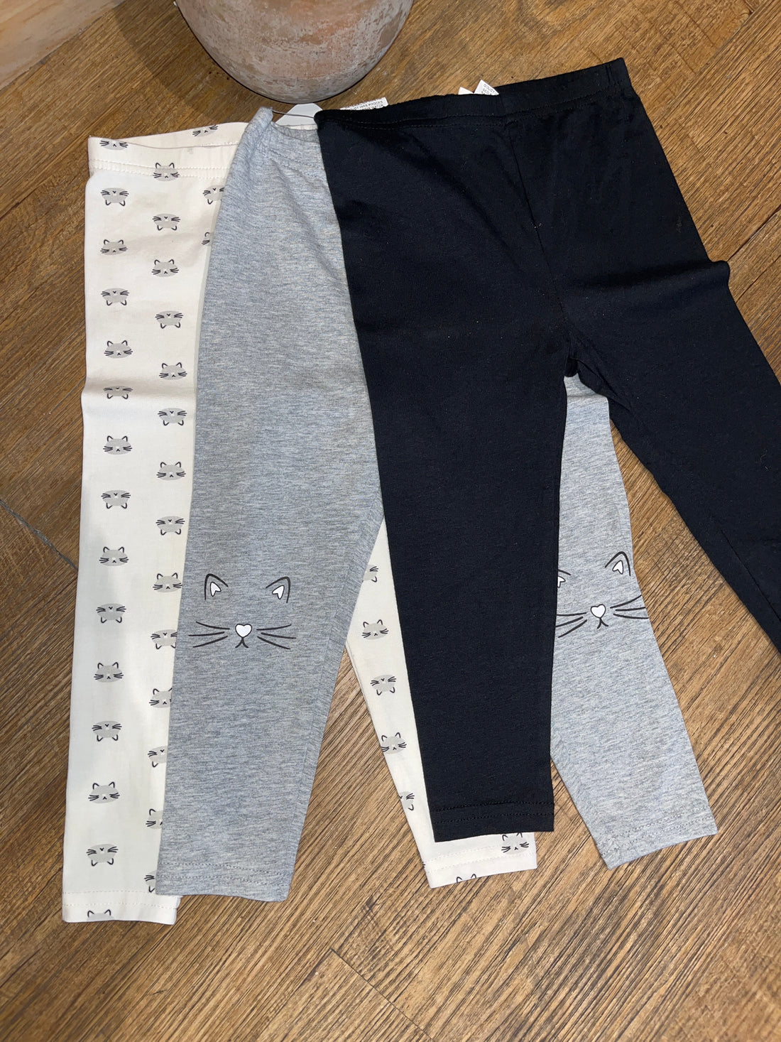 Tres piezas leggins con estampado de dibujos animados AA03