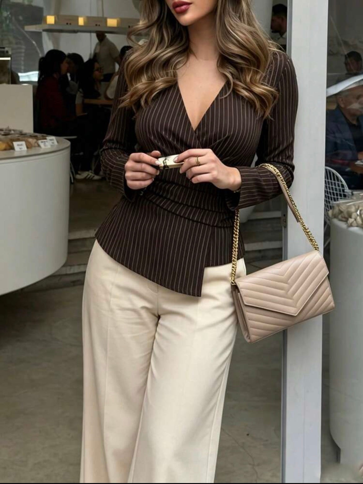 Blusa a rayas