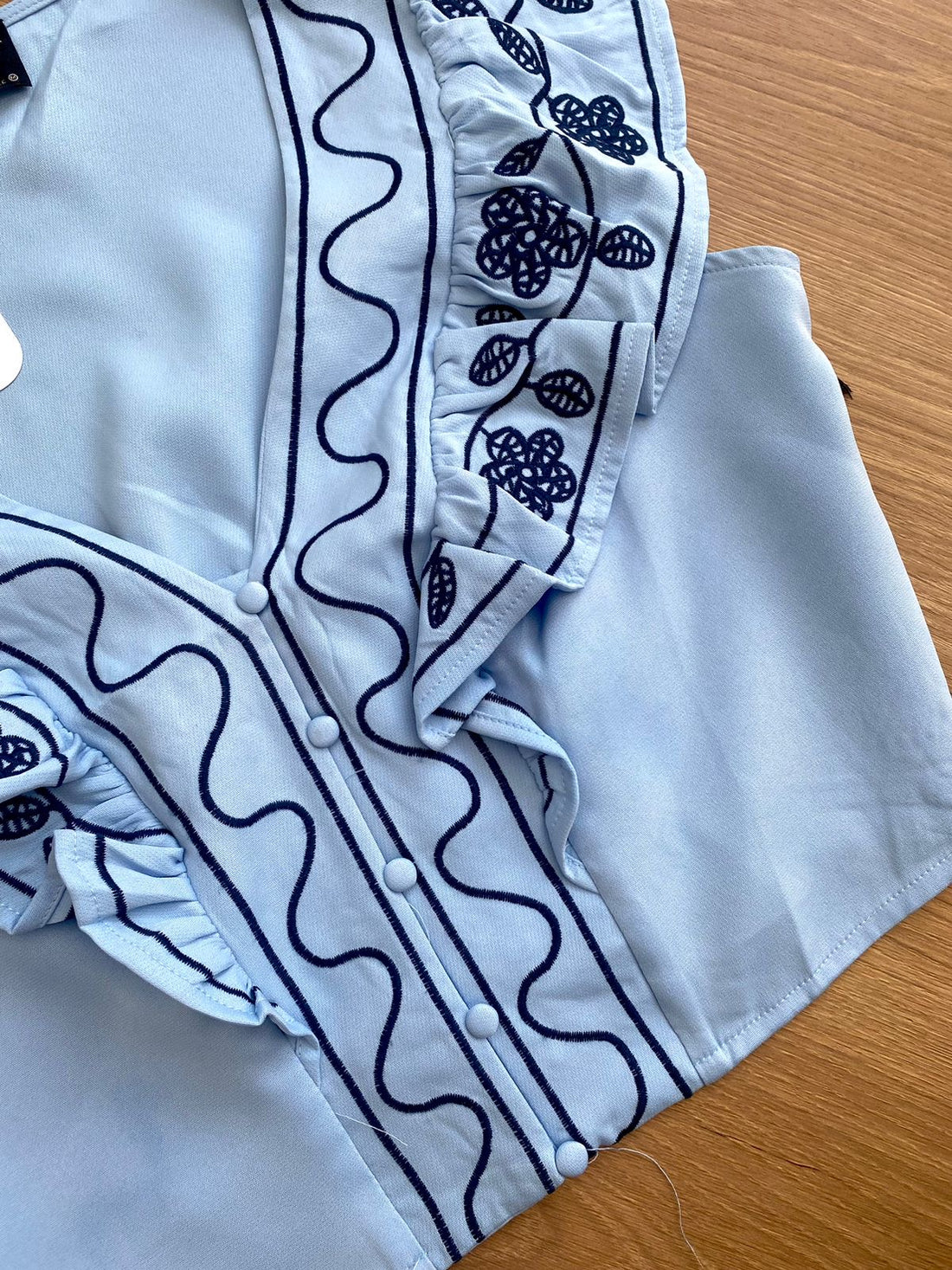 Blusa celeste Honey O25VM02