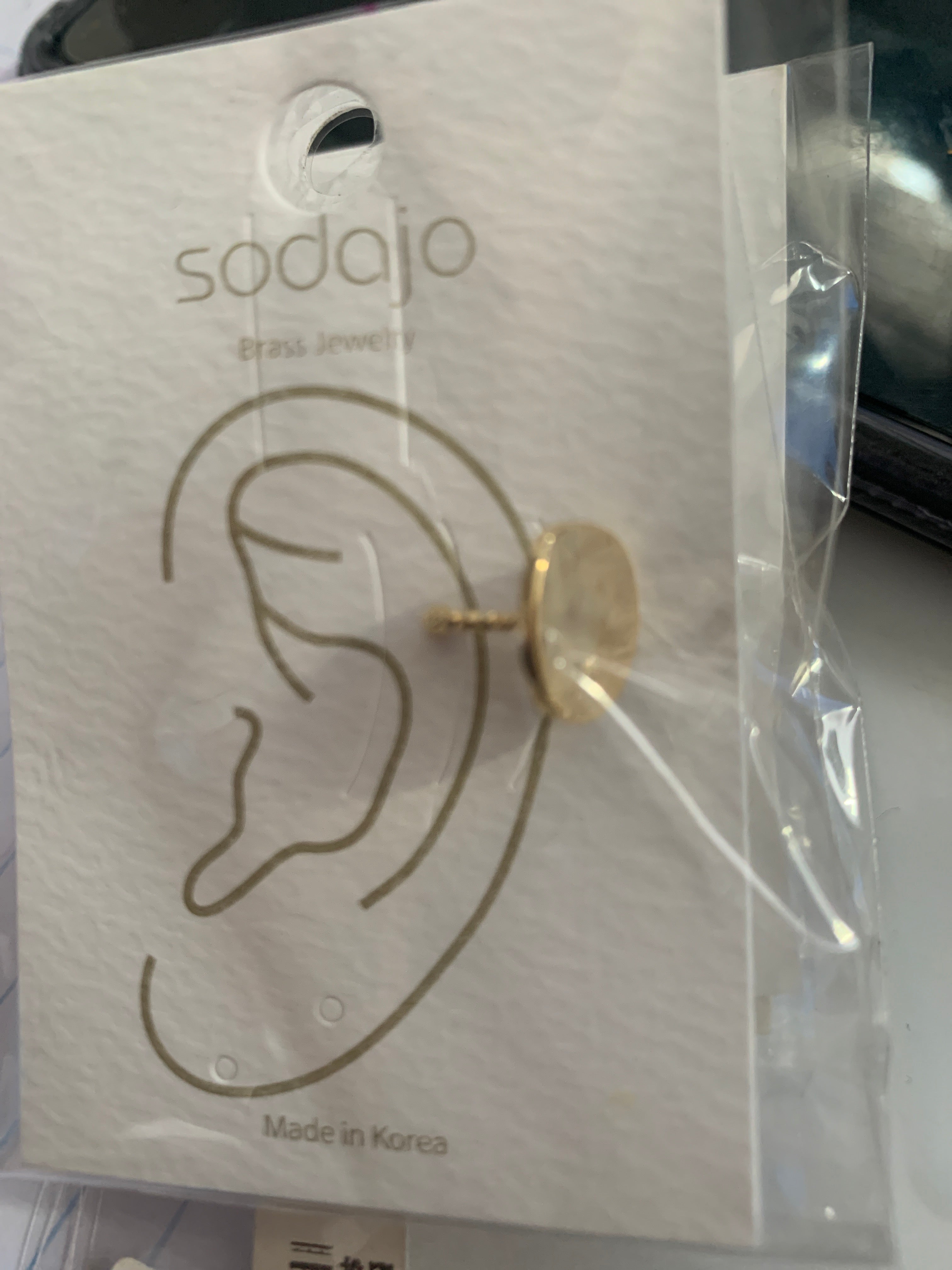 Pendiente encanto AG25UH06