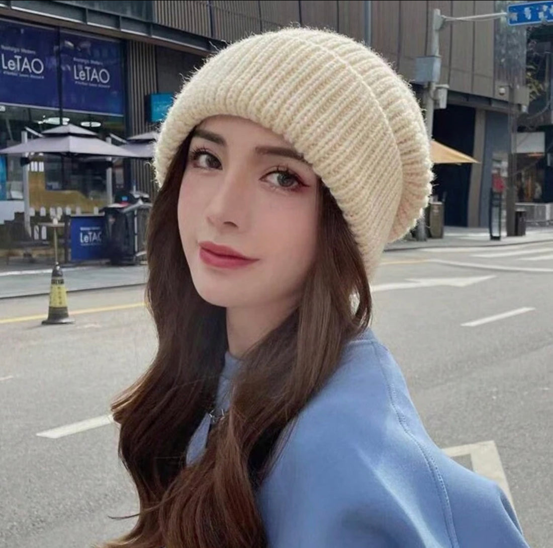 Gorro tejido grueso para mujer A25QJ07
