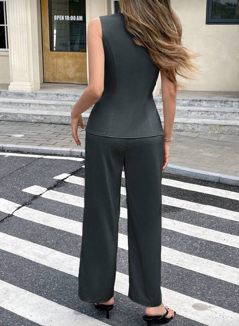 Conjunto de primavera elegante S25UZ03