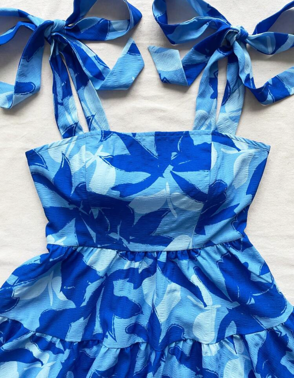 Azul profundo vestido casual corto M25ÑU01