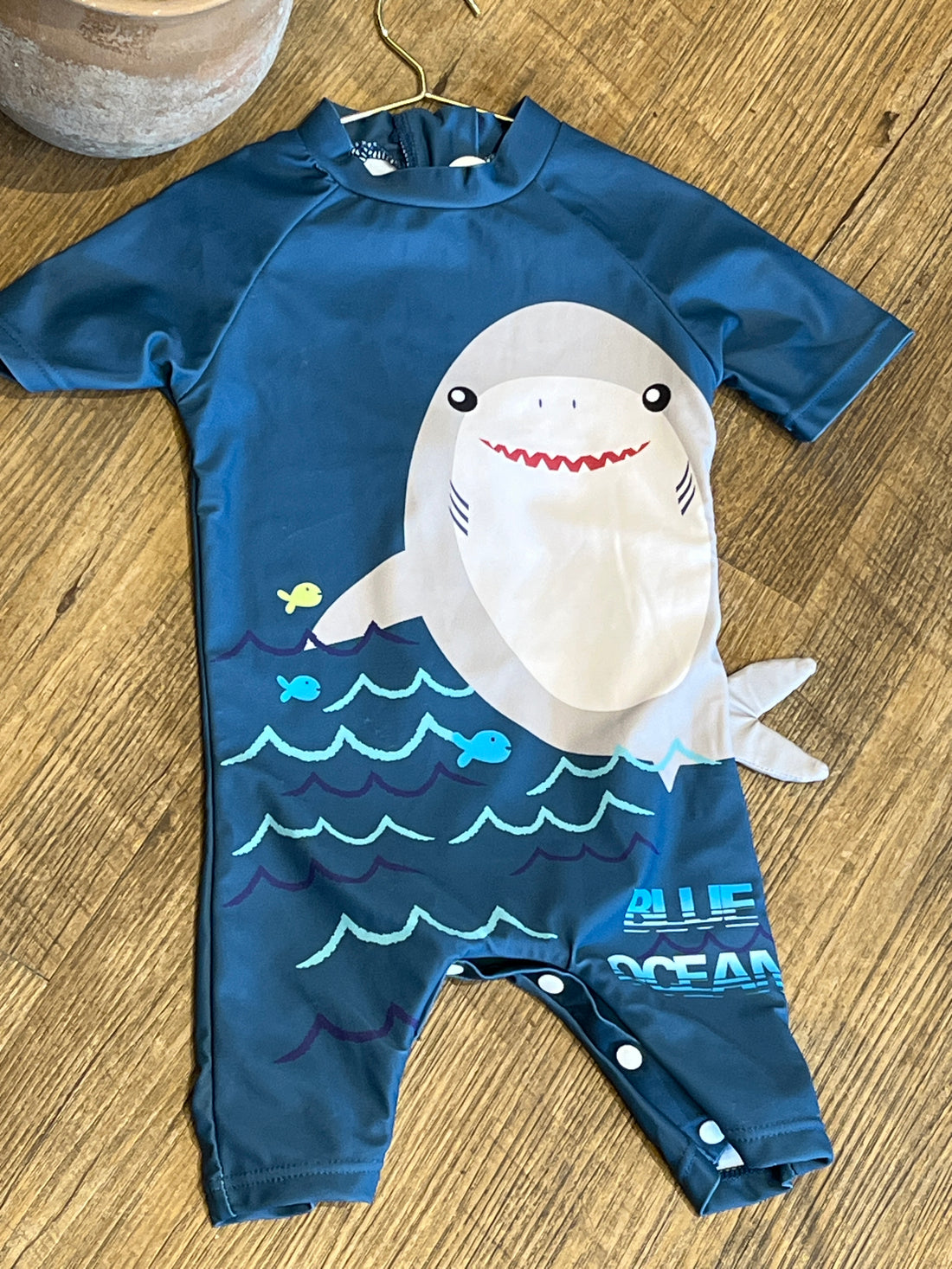 Bañador de niño con estampado de tiburón AG06 