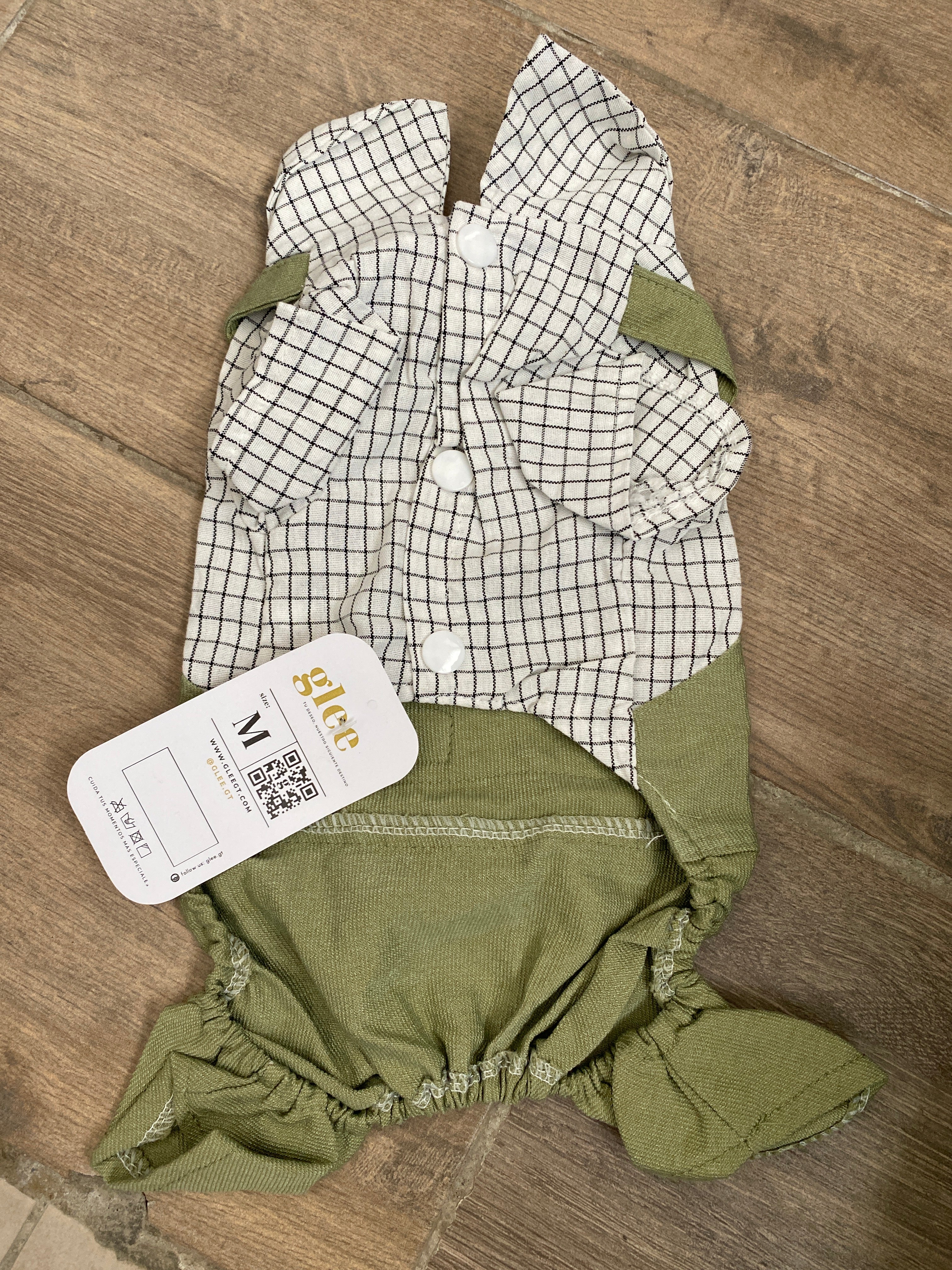 Patitas en Overol Prenda de Perrihijo. J25SH02