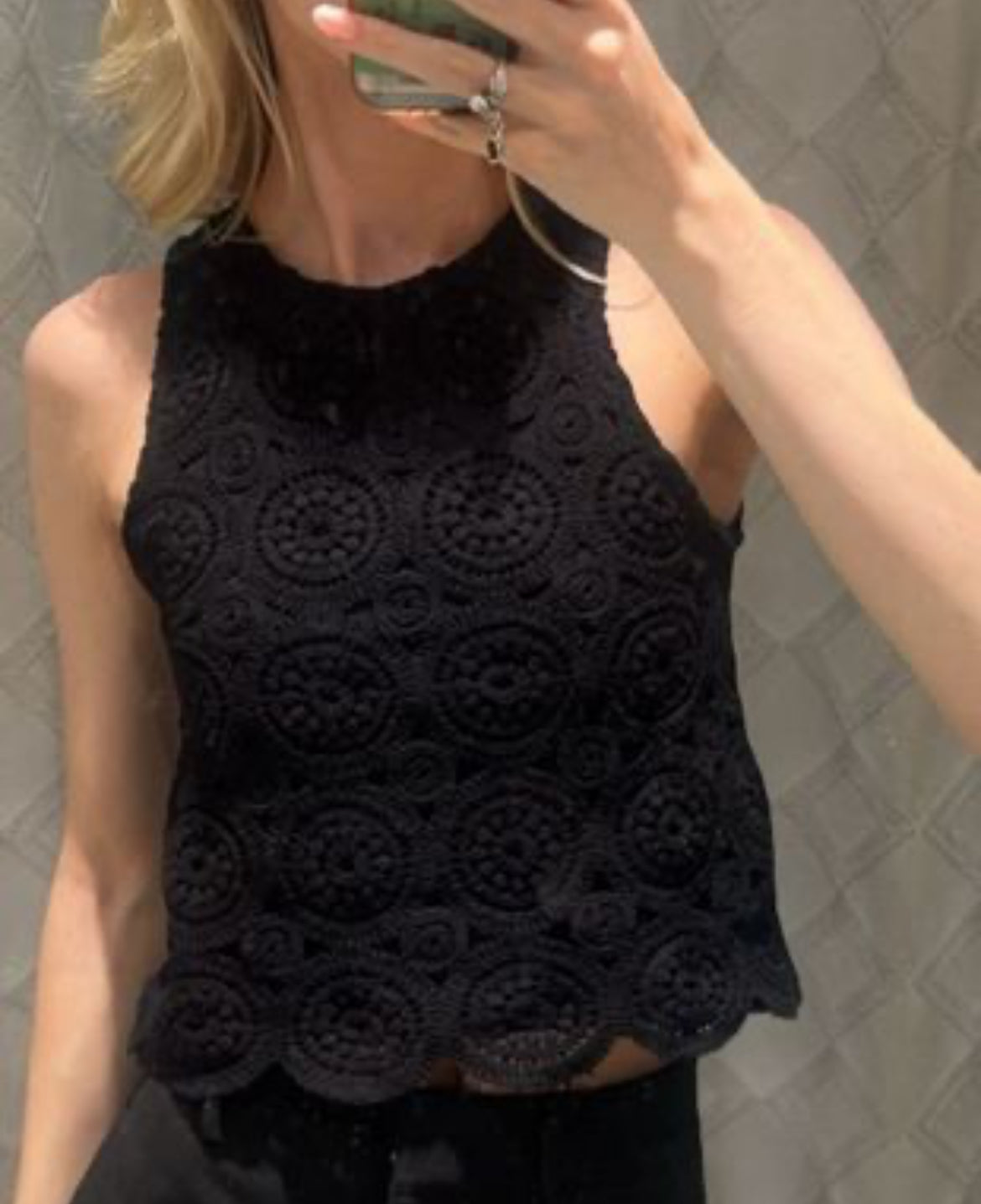 Blusa con estampado bordado J25SU010