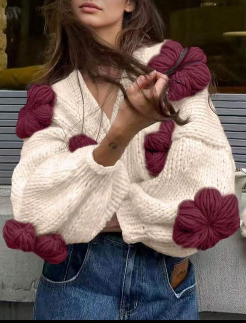 Cárdigan floral E26XK05