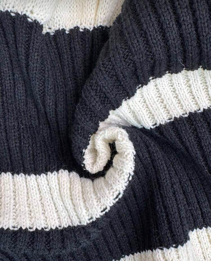 Suéter con dobladillo E26XQ04