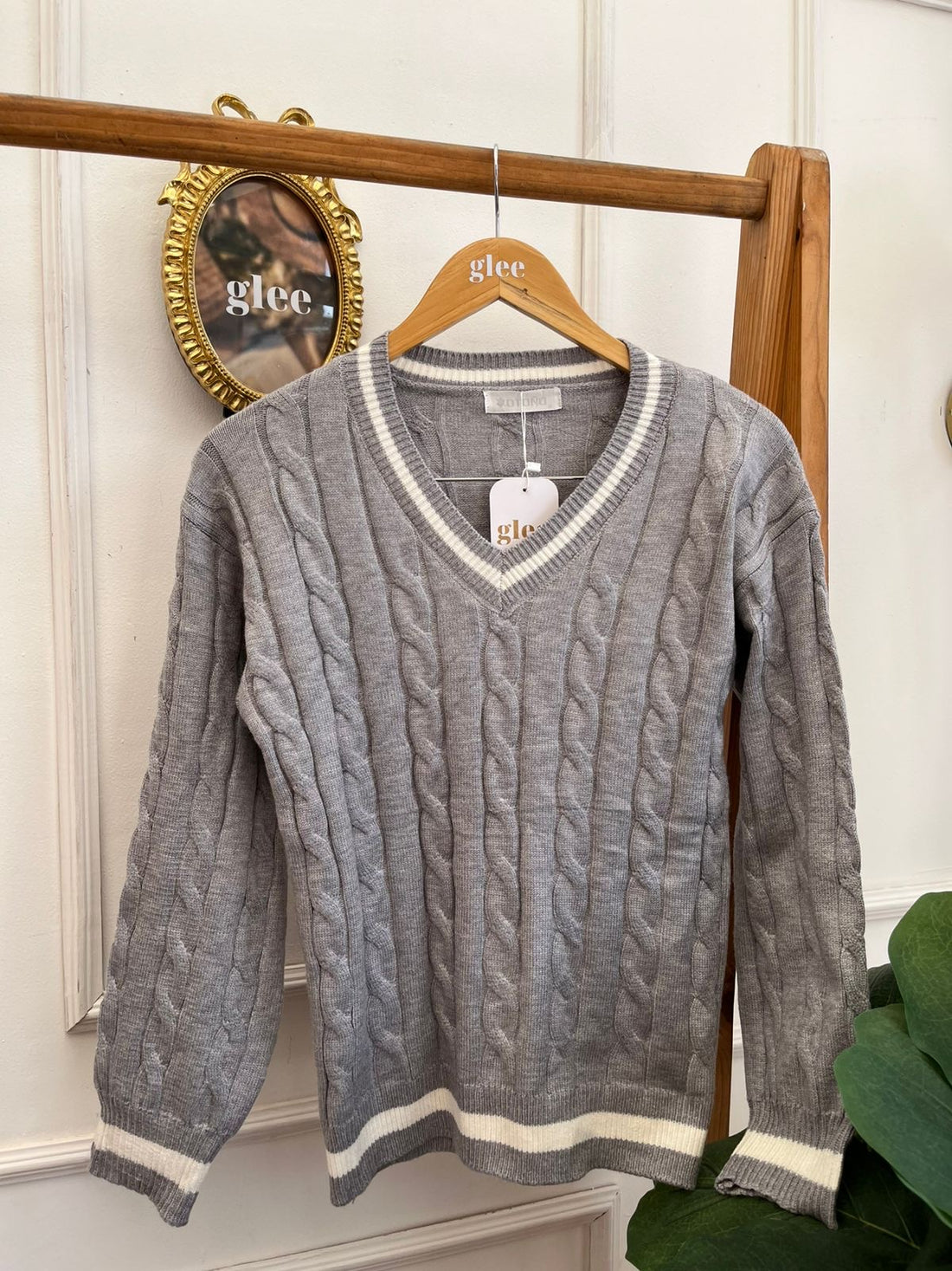 Cárdigan de lana E26XD07