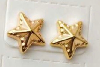 Pendientes de botón con diseños A25QJ09