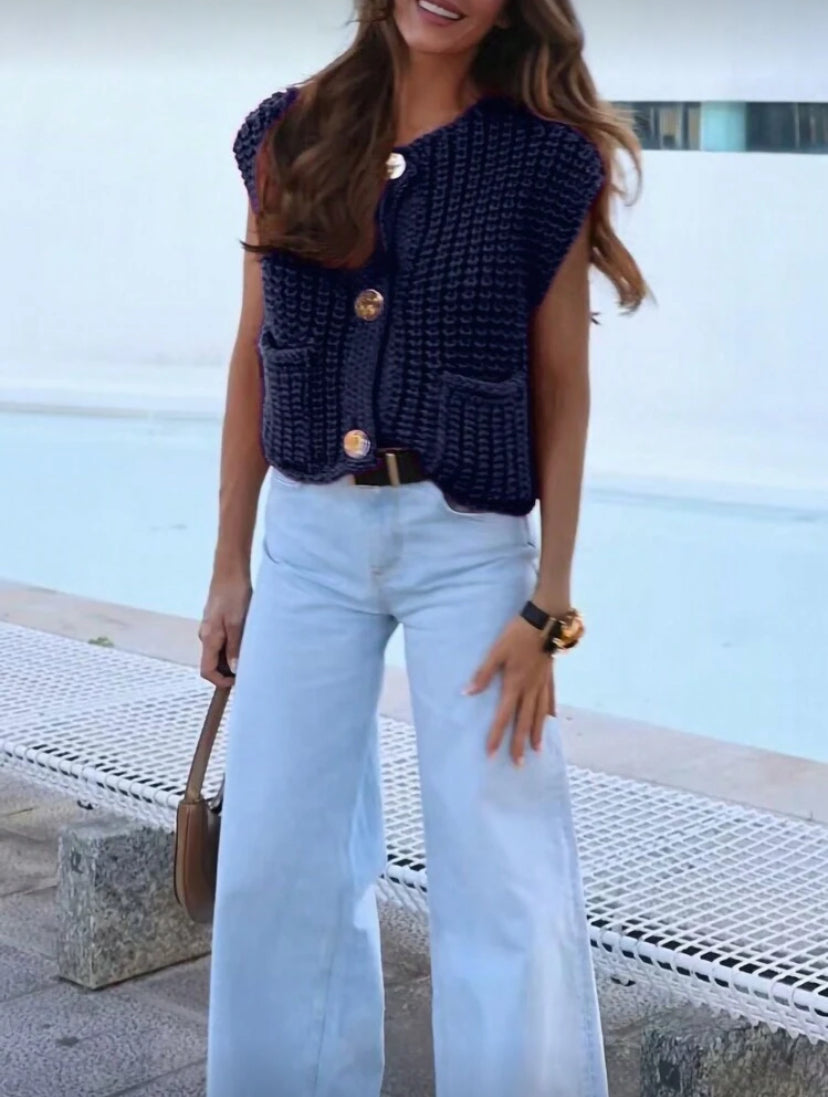 Chaleco elegante D25WX03