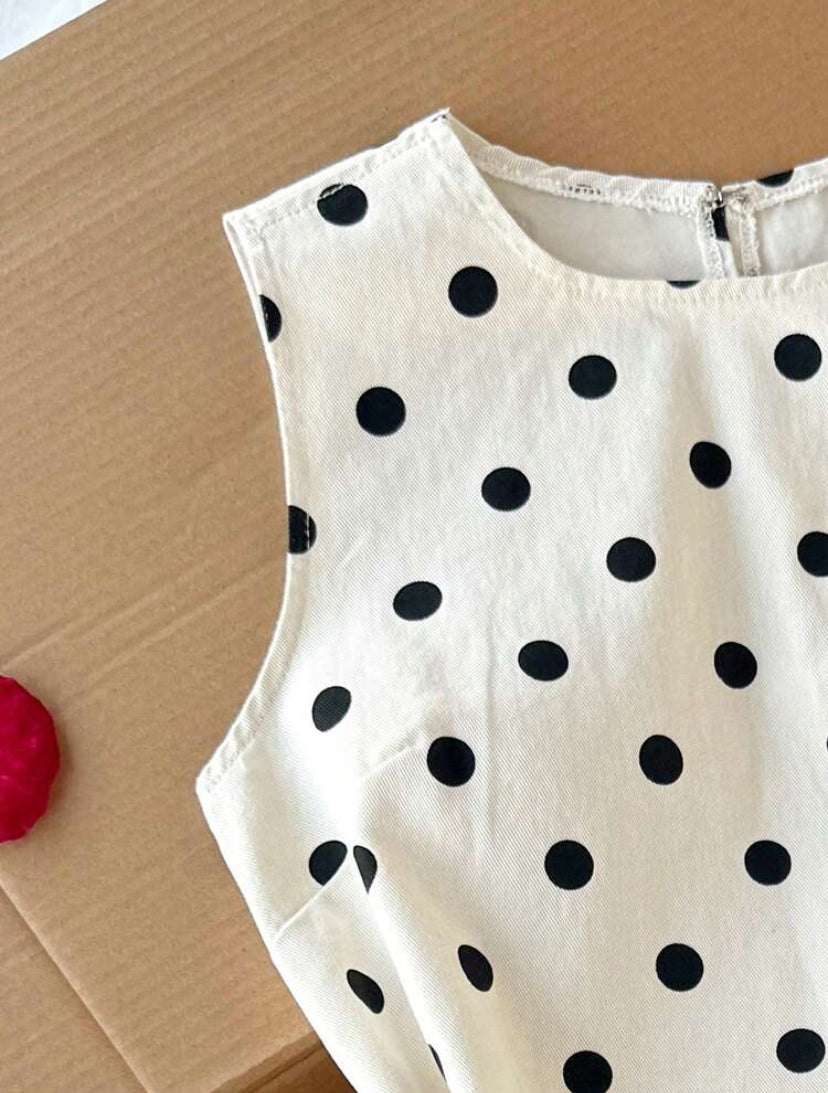 Mini Dress con estampado de lunares MY26AC05