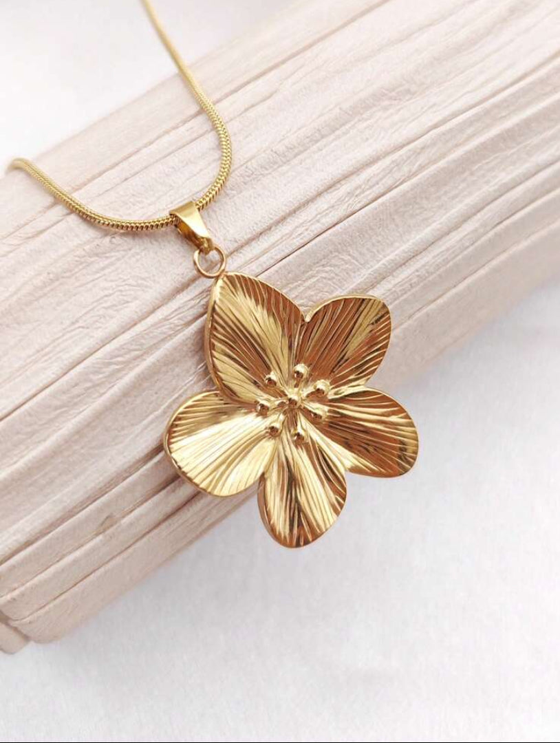 Collar aura floral AG25TU05
