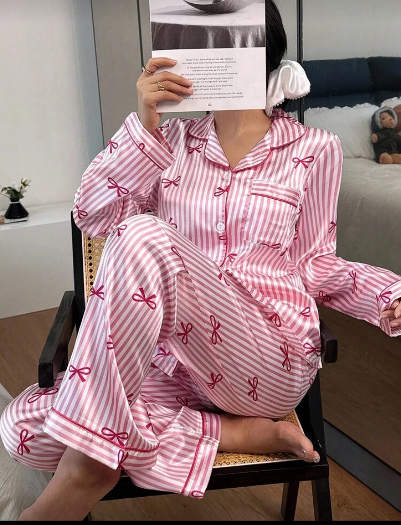 Pijama de mujer de manga larga D25WW04