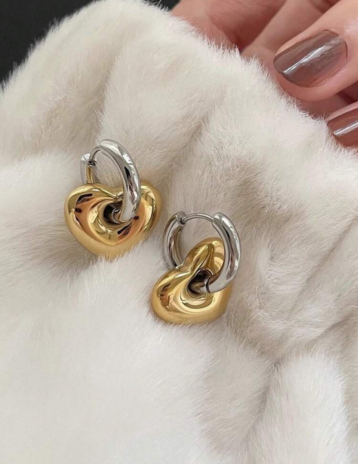 Hechizo del Corazón Par de Pendientes ACE . AG25TS04