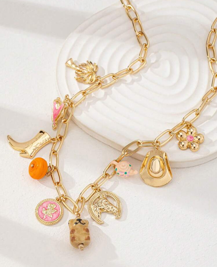 Collar nudo del corazón AG25TV06