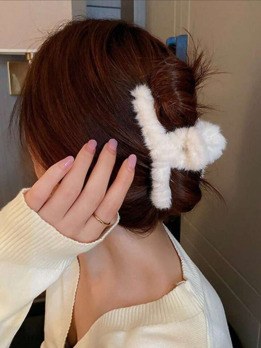 Ternura en gancho pasadores para cabello. F25NH08