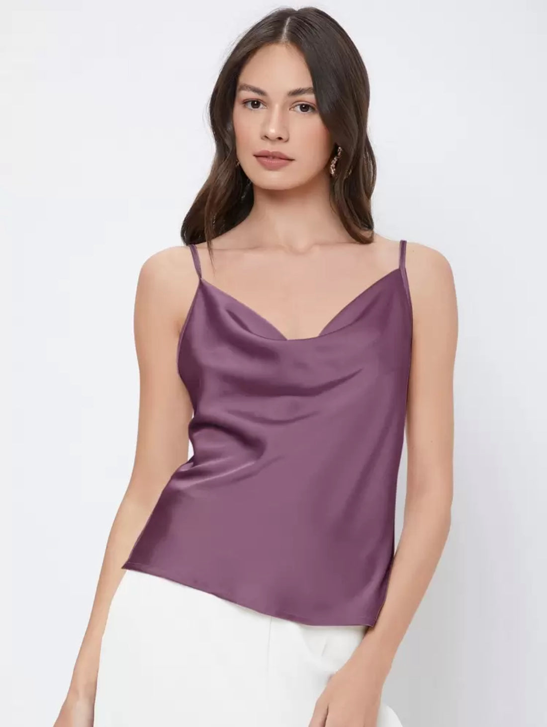 Top de tirantes de cuello desbocado J25QR04