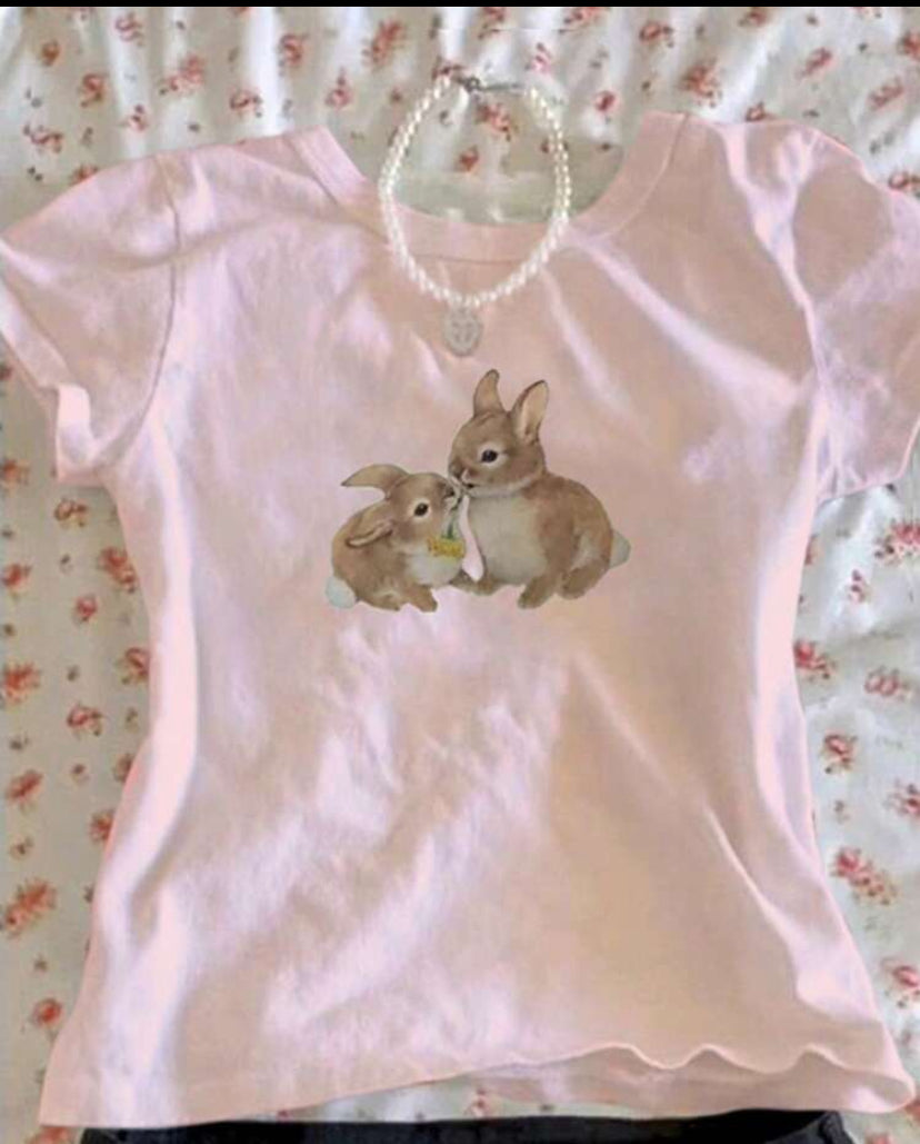 Camiseta casual de mujer de cuello redondo A25PL03