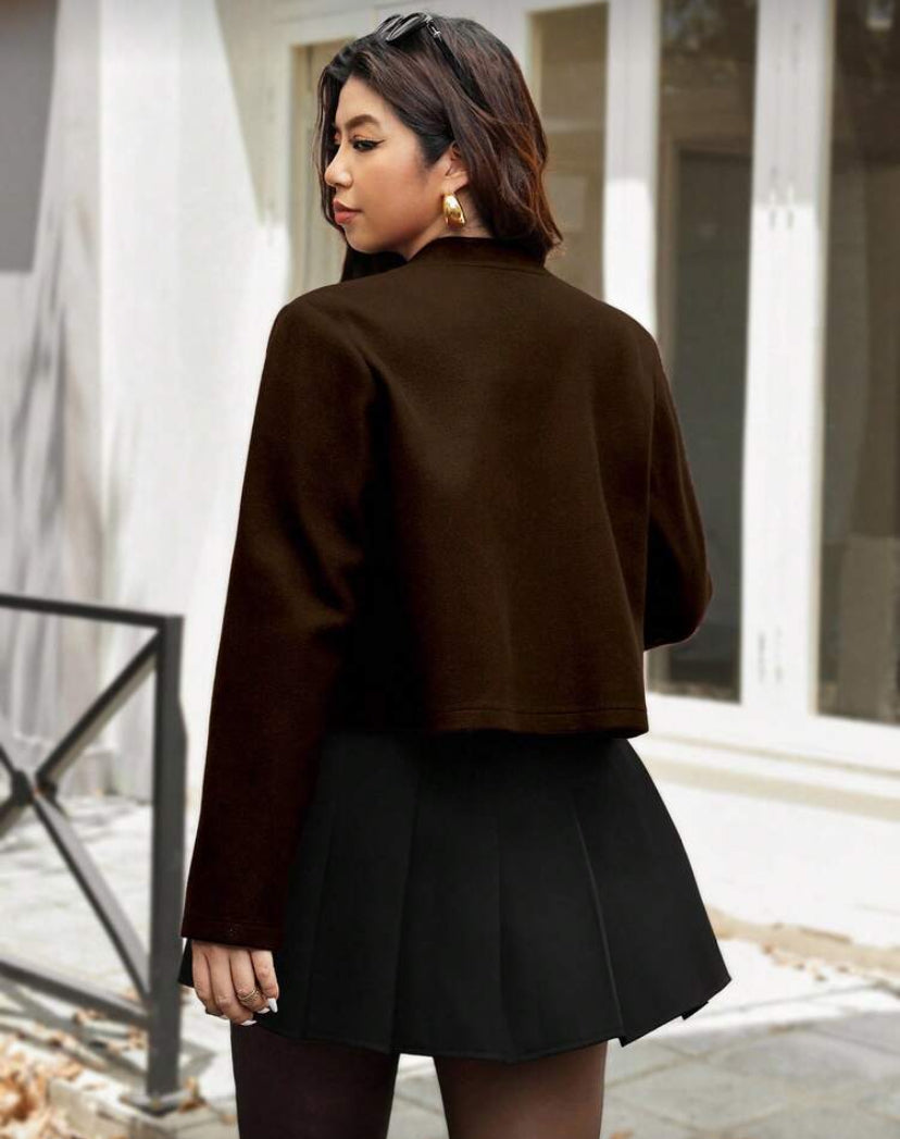 Chaqueta café imperial E26XF06