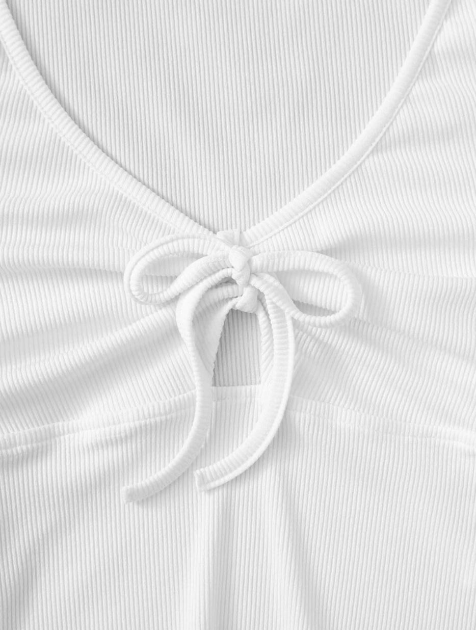 Toque de encanto top con nudo M25ÑL010