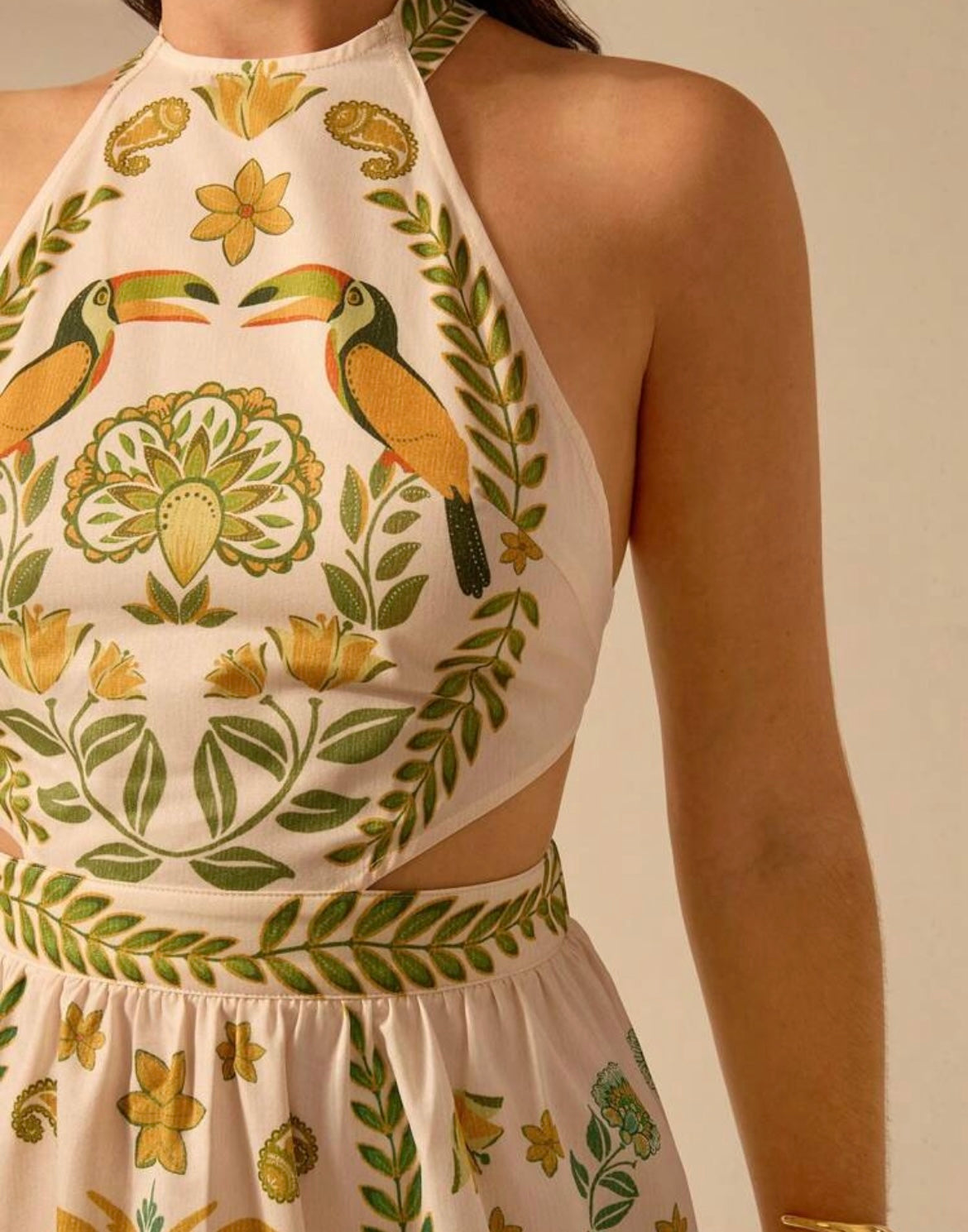 Luz de atardecer Vestido mini casual de verano M25PB010