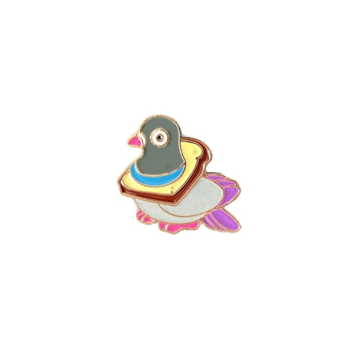 Broche con Diseño de Ave GC08