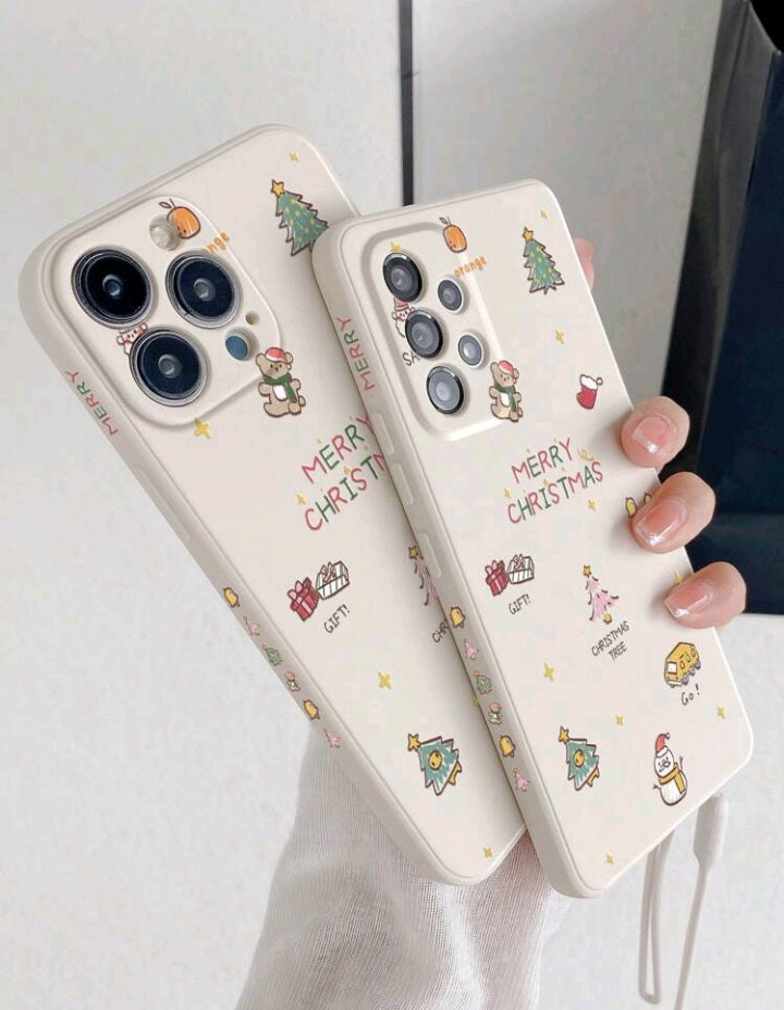 Funda para Teléfono con Diseño Navideño (472)