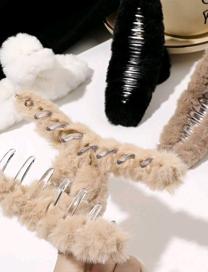Pinzas de Felpa para el Cabello F25NU08