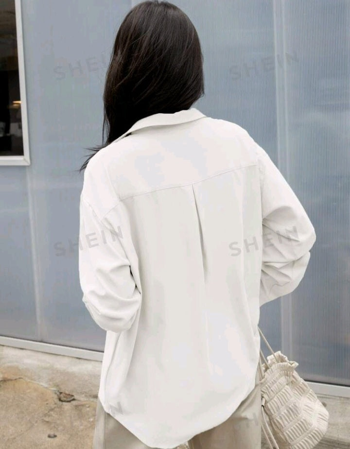 Camisa de Hombros Caídos IS03