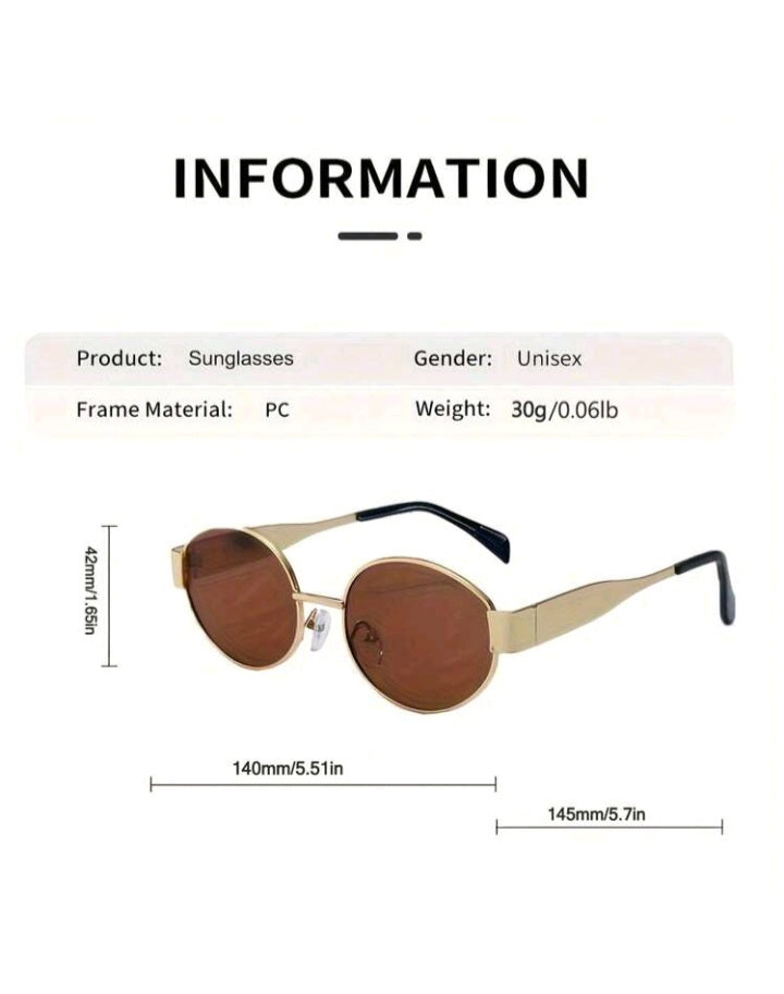 Gafas Ovaladas Vintage AG25TZ01