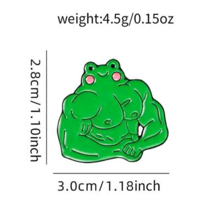 Broche de Rana Fitness S25VI07