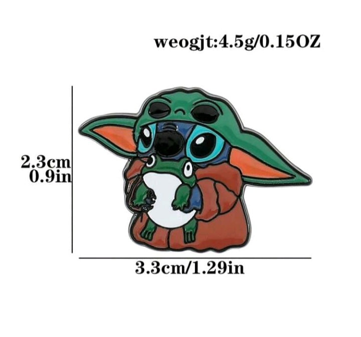 Broche de Stitch Disfrazado. S25VH05