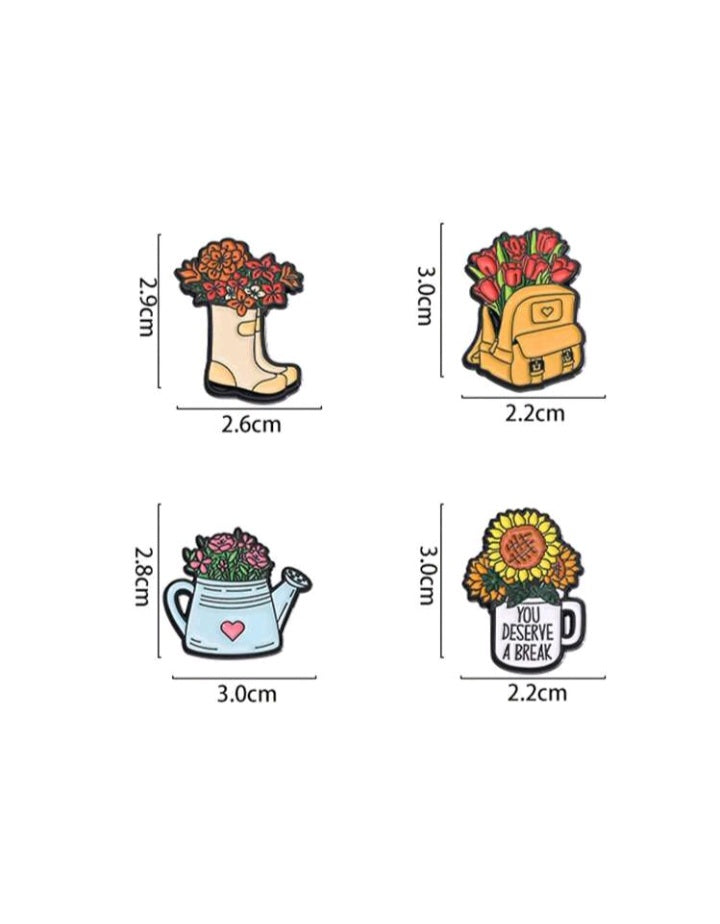 Broche de Flores Estilo Vintage JV01