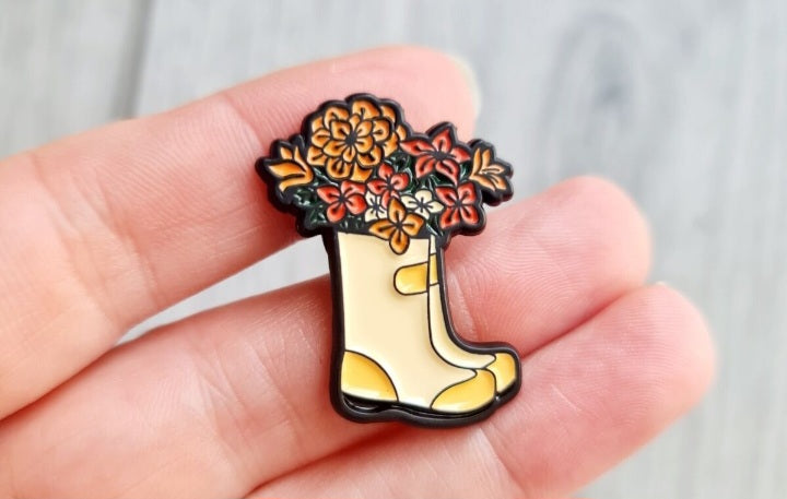 Broche de Flores Estilo Vintage JV01
