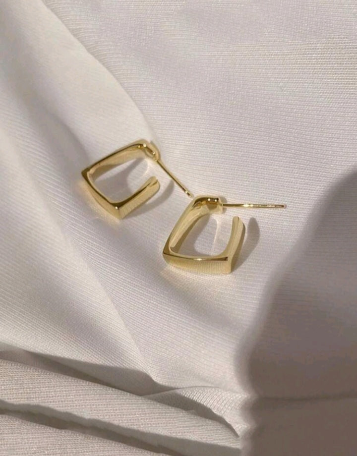Pendientes Cuadrados Casuales KX06