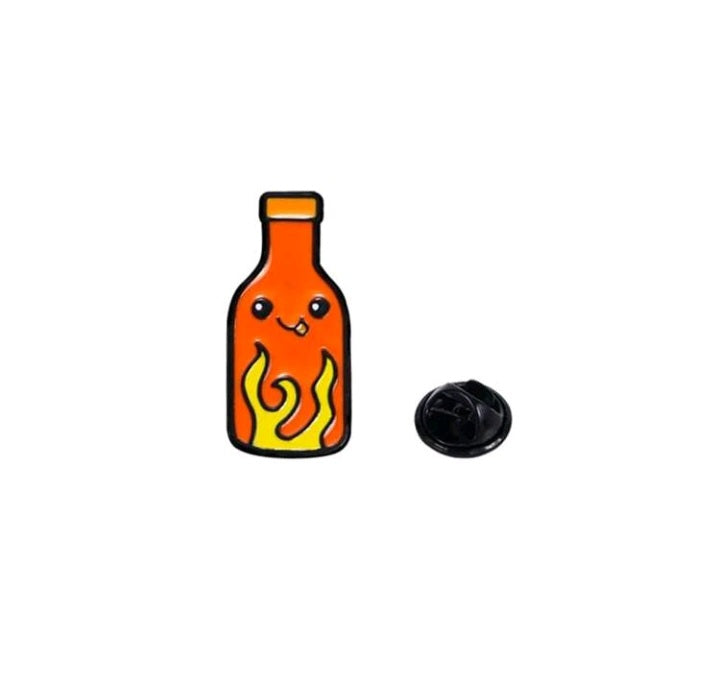 Broche de Esmalte con Diseño de Comida LA01