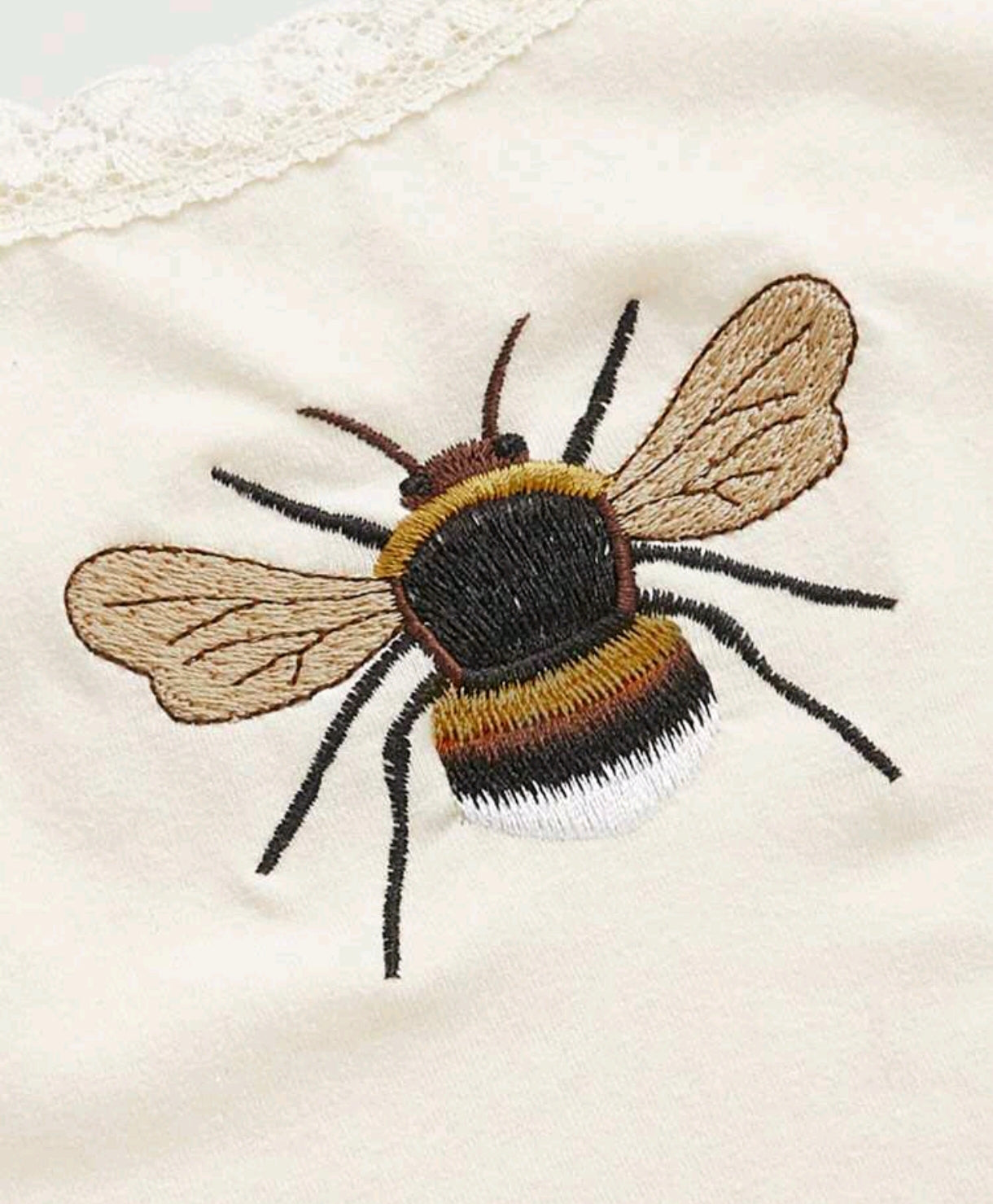 Top de camisola ribete de encaje MF07