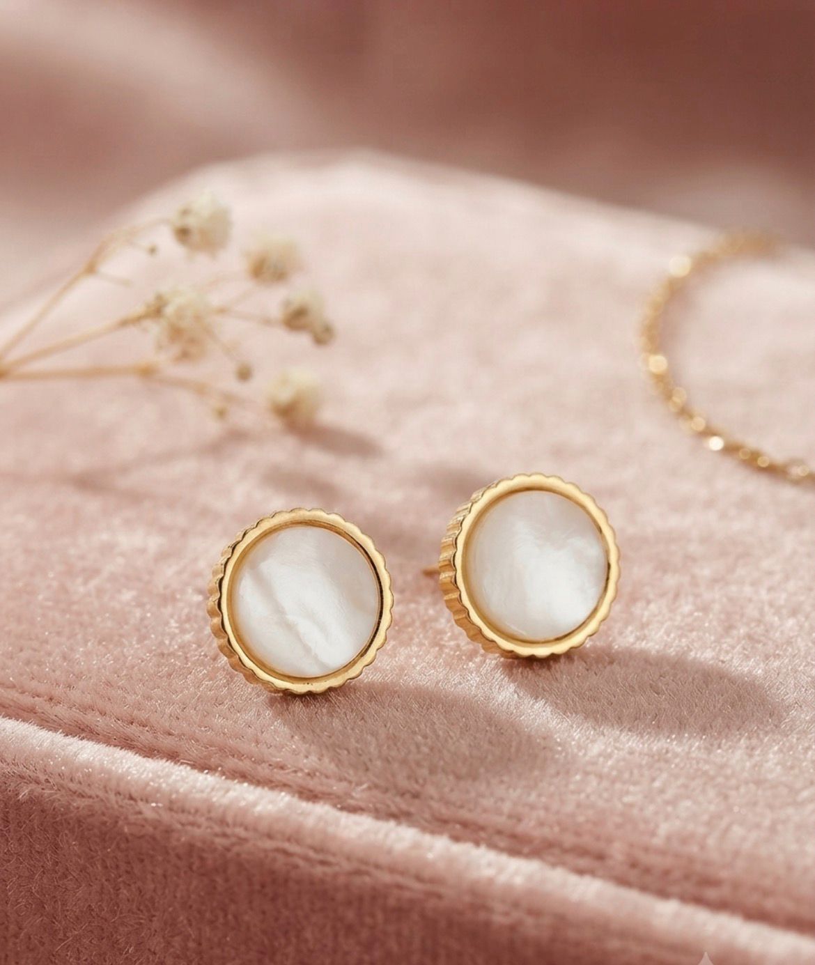 PERLA CIRCULAR ARETES