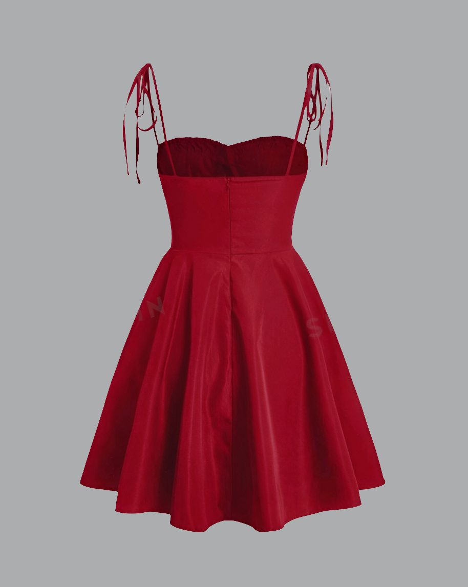 Vestido Cami de Tirantes con Lazo E25KÑ05